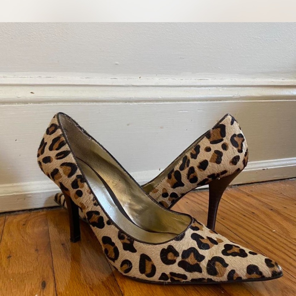 Leopard Print Nine West Women's Heels